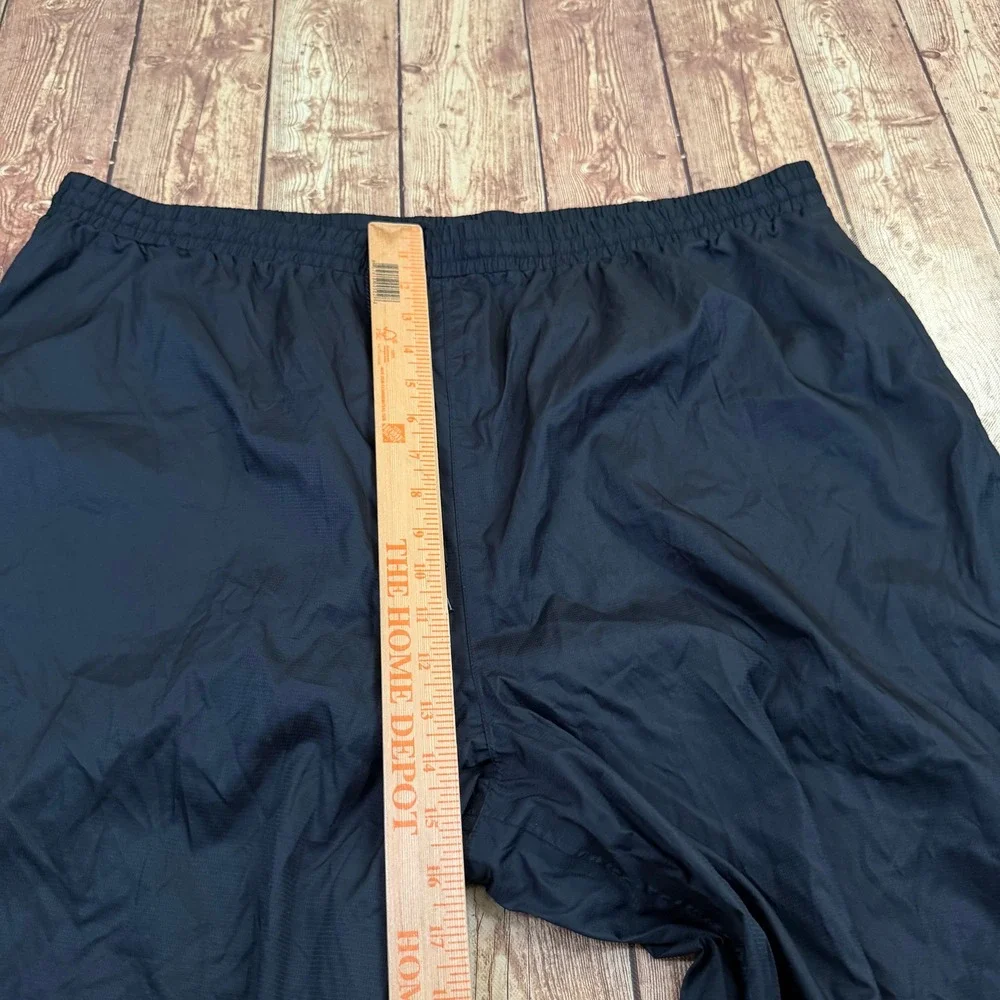 Sun Mountain Rain Pants Mens Extra Large Black Athletic Ankle Zip